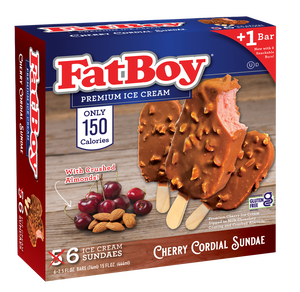 FatBoy® Bar - Cherry Cordial Sundae - 6 Count