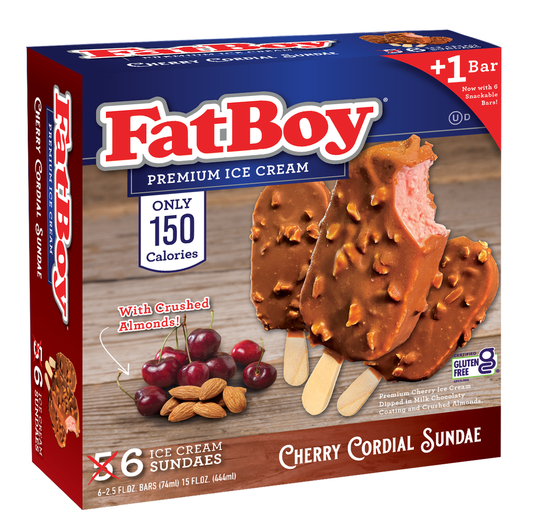 FatBoy® Bar - Cherry Cordial Sundae - 6 Count