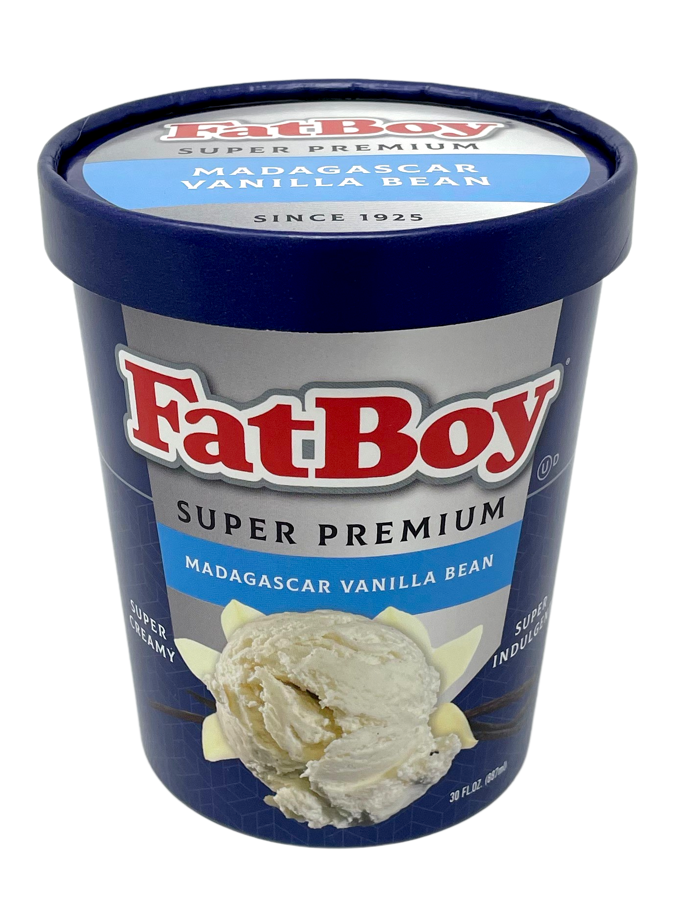 FatBoy Ice Cream  NEW! Famous FatBoy Vanilla Tub!