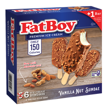 Load image into Gallery viewer, FatBoy® Bar - Vanilla Nut Sundae - 12/6 Count
